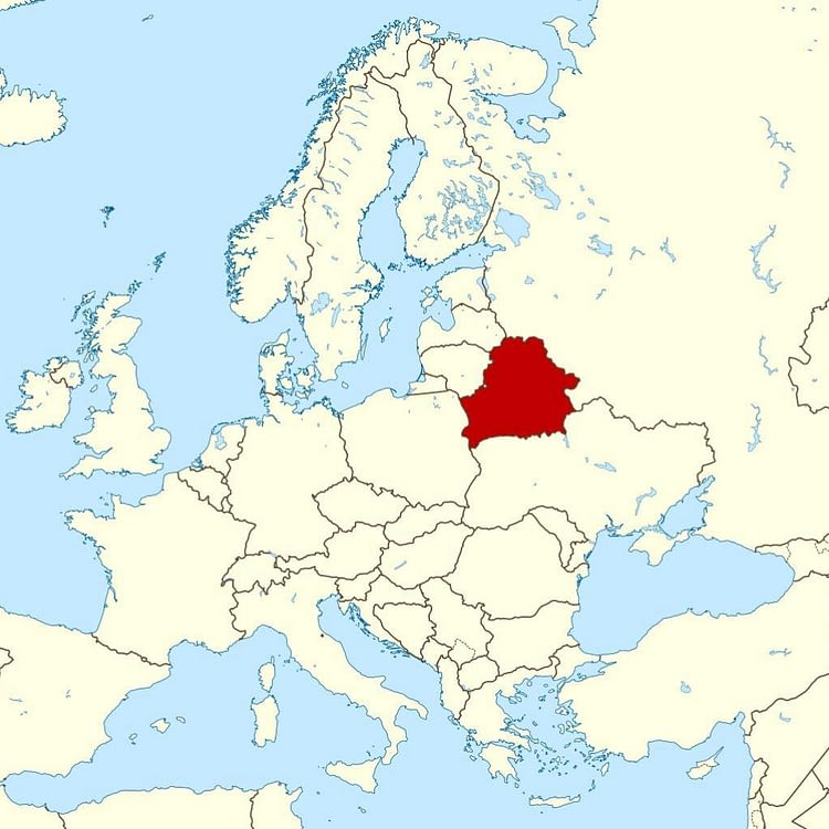 Беларусь-на-карте-мира